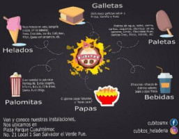 Cubitos Heladería Paleteria food