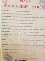 Pizzeria San Marin menu