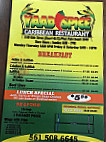 Yaad Spice menu