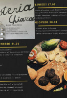 Osteria Chiara food