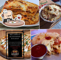 Milo's Pizza food