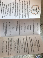 A Southern Cup menu