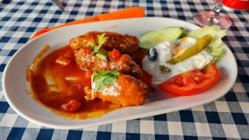 Tavera Santorini food