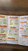 Taqueria Encino menu