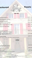 Pizzeria Landhuus menu