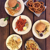 The Burger Stand At Burro Alley food