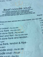 Noodle 21 menu