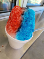 Lulu's Shaved Ice, Frozen Custard, Donuts Coffee food