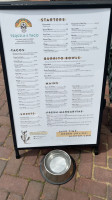 Tequila Taco menu