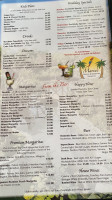 Mario's Mexican Salvadorian menu