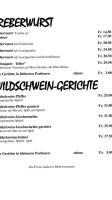 Gastlicher Adler menu