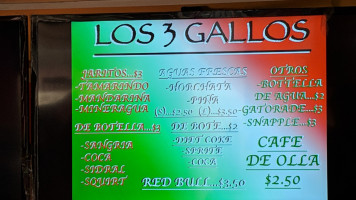 Taqueria Los 3 Gallos inside