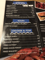 Seafood Shake menu