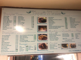 Taqueria Morelos menu