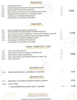 Maldini menu