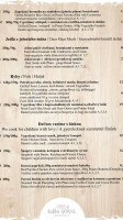 Goralska Koliba menu