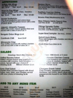 Pudge Astis Sports Grill menu