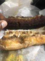 Rudy's Hot Dog food