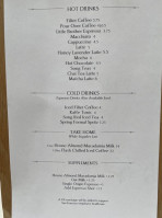 Saint Frank menu