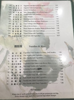 Vegi Wokery menu