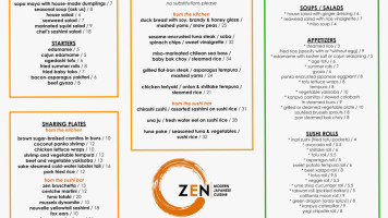 Zen Sushi In The Bishop Arts inside