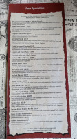 Crabby Jim's menu