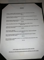 The Lexington Grill menu