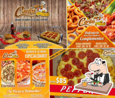 Carlos Pizza Hambuerguesas food