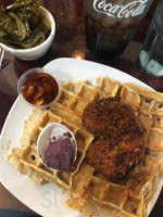 Dame's Chicken And Waffles food