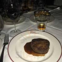 Rare Steakhouse food