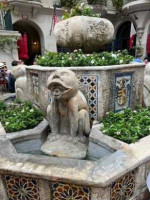 Spanish Patio At Mission Inn outside