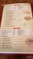 Sawadee Thai menu