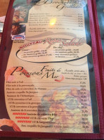 Pizzaville Disraeli menu