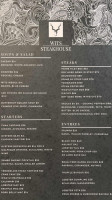 Wits Steakhouse menu