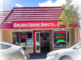 Golden Cream Doughnut Shop food