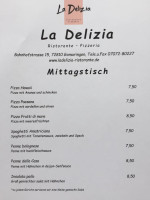 Ladelizia menu