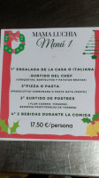 Mama Luchia menu