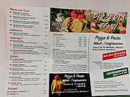 Pizzeria Toni menu