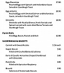 Intermezzo Cafe menu