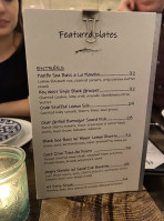 Salt Seafood Oyster menu