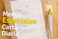 Forastera menu