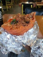 Freebirds World Burrito inside