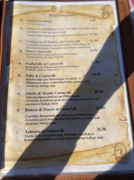 Villa Toskana &pizzeria menu