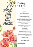 Morote menu