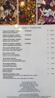 Terra Madre menu