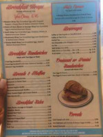 Sunlight Diner menu