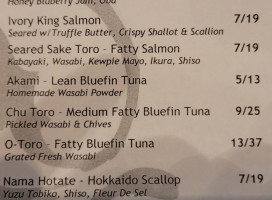 Soto menu