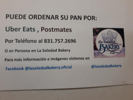 La Soledad Bakery food