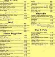 Tom's Pizza & Restaurant menu