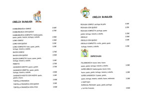 Obelix menu